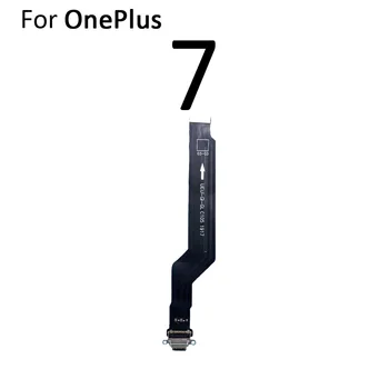 Už OnePlus Vienas Plius 5 5T 6 6T 7 Pro USB jungtis Įkrovikliui Doko Jungtis, Flex Kabelis, Remontas, Dalys