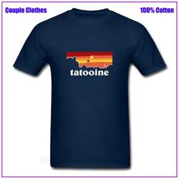 TATOOINIA (TAMSIOS SPALVOS) black Dropshipping Vyrų marškinėliai sharajuku marškinėliai vyriški Viršūnes Tees Techno T-Shirt Hombre Medvilnės Drabužiai