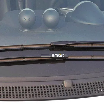 Aliauto 4 x Atspindintis Automobilio galinio vaizdo Veidrodis Lipdukas Valytuvų Decal Smart Fortwo Forfour