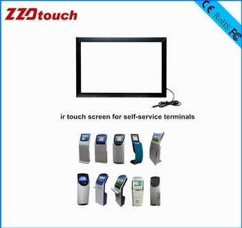ZZDTOUCH 50 colių IR liesti rėmą 10 taškų usb infraraudonųjų spindulių touch ekranas multi touch panel touchscreen užkloją stebėti pc tv