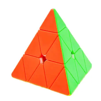 Yuxin Mažai Magic Cube 3x3 Pyramind Kubas 3x3x3 Cubo Magico 3Layers Greitis Kubo Profesinės Dėlionės, Žaislai Vaikams