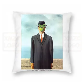 Žmogaus Sūnus T Pagalvės užvalkalą Iki Rene Magritte Vyrai Moterys Vyrai