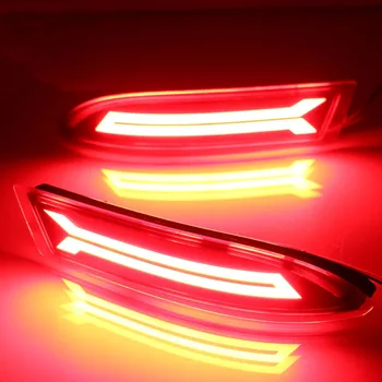 Automobilio LED galiniai Žibintai Toyota Avanza 2016 2017 Galiniai Veikia Bamperio Atšvaito Stabdžių Žibintas Priešrūkinis Žibintas Atbulinės Šviesos