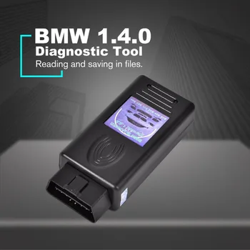 OBD OBDII Scanner 1.4.0 FTDI Chip USB Auto Diagnostikos Sąsaja Kodas Skaitytojas Atrakinti Versija BMW Automobilių Transporto priemonių Remonto Įrankiai