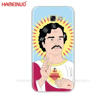 HAMEINUO Mados Pablo Escobar mobilųjį telefoną padengti Samsung Galaxy A3 orlaivį a310 A5 A510 A7 A8 A9 2016 2017 2018