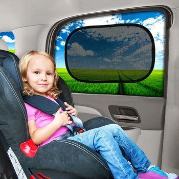 Naujas 4PCS Automobilio Langą skėtį nuo saulės Padengti Blokuoti Vaikams Automobilių Šoninio Lango Atspalvis Tentai nuo Saulės Pavėsyje Padengti Skydelis Shield Ekrano Karšto
