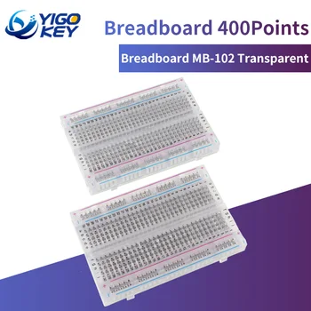 1Pcs 400 Kaklaraištis Taškų Solderless Breadboard PCB Mini Universali Bandymo Protoboard 