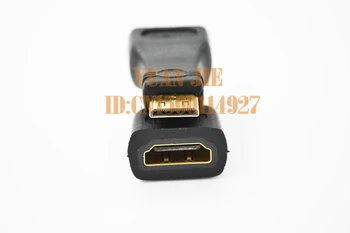 Mini HDMI male-HDMI female adapterio plokštė adapteris TV HD konvertavimo vadovas