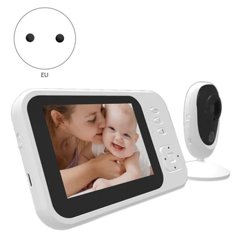 WiFi Kūdikio stebėjimo Kamera, Vaizdo Kūdikis Miega Nannyo Naktinio Matymo Home Security Babyphone Kamera ES Plug