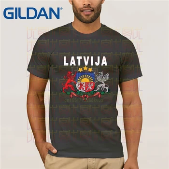 Latvių Kalbos Nacionalinio t-shirt - herbas Latvija
