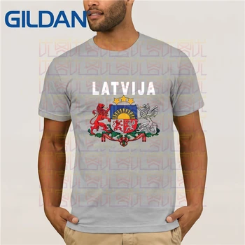 Latvių Kalbos Nacionalinio t-shirt - herbas Latvija