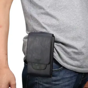 Redmi Pastaba 4X 5A maišą mados Universali Piniginė Dvigubo sluoksnio Odinis dėklas ant Diržo Už Xiaomi Redmi 3P 4A 4X 5 Plius Telefono krepšys