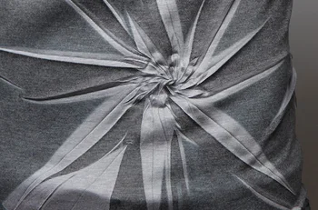 Naujo Prekės ženklo Asmenybės Siuvinėjimo Vyrai T-Shirt Slim Tinka Megzti ilgomis rankovėmis Atsitiktinis V-kaklo Vyrų Tee Drabužių Karšto Pardavimo M-XXL