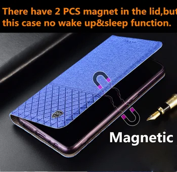 PU Odos Magnetinis Laikiklis Telefono dėklas Su Atrama Apima Xiaomi CC9 Pro/Xiaomi CC9e/Xiaomi CC9 Flip Cover Telefono Maišelį Atvejais