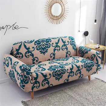 Graži sofa-lova, sofos gyvenamasis kambarys sofos, padengti su Gėlėmis elastinga baldai apima, kurių skerspjūvio sofos padengti 2019 Naujas