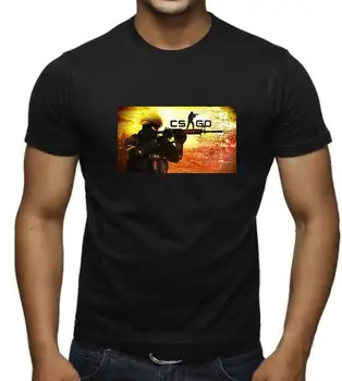 2019 Naujas CS GO 3D Print T Shirt Counter Strike Global Offensive CSGO Karšto Žaidimai Marškinėlius Komanda Užsakymą Vyrų Boutique T-shirt