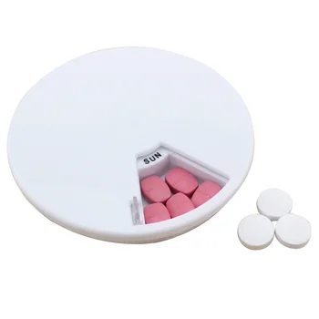 1Pc Nešiojamų Medicina Tablečių Dėžutė Mini Turas Kelionių Saugojimo Vitamino Lauke Rūšiuoti Planšetinio kompiuterio Laikiklį Organizatorius Konteinerių Atvejais