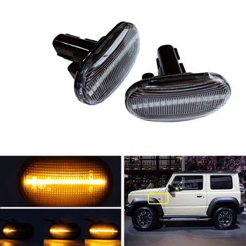 LED Šoninis Kartotuvas Indikatorius Dinamiškas Posūkio Signalo Lemputė už Suzuki Jimny Lapin Atlikti Mazda AZ Spiano Scrum 