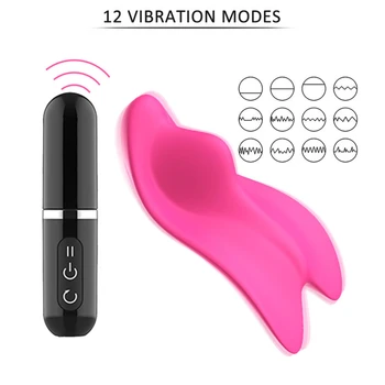2 in 1 Nuotolinio Valdymo Nešiojami Klitorio Stimuliacija Vibracija Kelnaitės Vibratorius Lūpų Kulka Lytis Dovana Žaislai Moterims