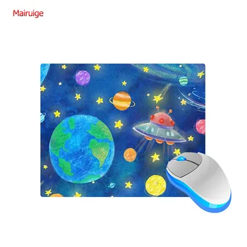Mairuige22*18/25X29CM trimitas žaidimų kilimėlis didelė visata, erdvė, žvaigždėtas dangus PC kompiuterio pelės natūrali guma, priešslydžio sistema