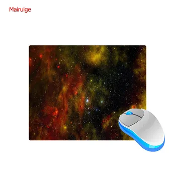 Mairuige22*18/25X29CM trimitas žaidimų kilimėlis didelė visata, erdvė, žvaigždėtas dangus PC kompiuterio pelės natūrali guma, priešslydžio sistema
