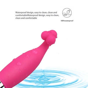 Mini Vibracijos ir G-Spot Klitorio Stimuliatorius Vibratorius Dildo Massager Rankovės AV Masturbacija Sekso Žaislas, skirtas Moterų Moterų Sekso Produktas