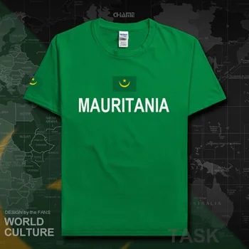 Mauritanija Mauritanijos marškinėliai mados 2017 džersio 