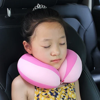 Kūdikių U-formos Pagalvė Trinkelėmis, Automobilių Auto Saugos Sėdynės Pagalvę Raštas Stabdžių Panaudoti Roll Trinkelėmis Miego Pagalvę Vaikams, Vaikiška Pagalvė