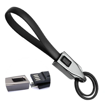 Key Chain USB Įkrovimo Kabelis 