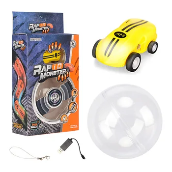 Mini Automobilių Žaislas Didelės Spartos 360 Laipsnių Besisukantis USB Įkrovimo Dovana Vaikams Vaikams BM88