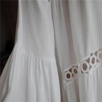 Moterų Medvilnės Tuščiaviduriai Iš Marškinius Paplūdimio Suknelė 2019 M. Vasarą Balta Mini Suknelė Bohemijos Stiliaus Suknelės Seksualus Paplūdimio Suknelės Vestido