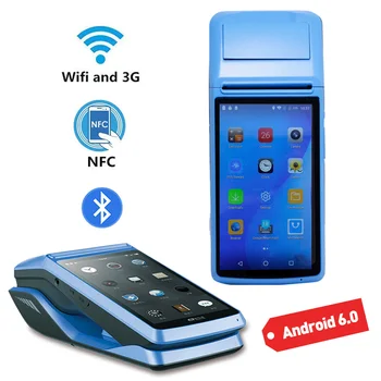 POS Terminis Spausdintuvas Bluetooth WIFI, GPRS, USB SIM Nešiojamos Belaidžio ryšio 