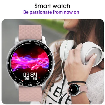 LIGE 2020 Naujas Smart Watch Moterų Mados Ponios Širdies ritmo Monitorius Fitneso apyrankę Sporto Smartwatch PROGRAMĄ Parama Skirta 