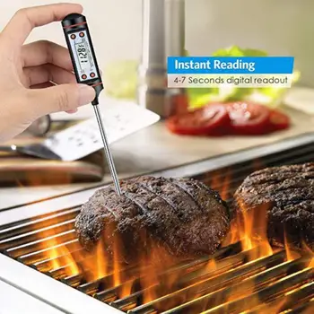 Naujas Mėsos Termometras Virtuvės Skaitmeninis Gaminimo Maisto Zondas Elektroninis GRILIS Kepimo Įrankius, Temperatūros matuoklis Daviklis Įrankis