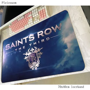 Saints row padas pelės locrkand kompiuterinių žaidimų pelės mygtukai 700x400x3mm padmouse didelis esports kilimėlis ergonomiškas įtaisą office kilimėliai