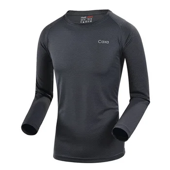 Vyrų Lauko Sporto Quick Dry Kvėpuojantis Anti-Pilling Long Sleeve T Shirt Vyrų Fitneso Veikia Pėsčiųjų apsaugos nuo Saulės Sporto marškinėliai