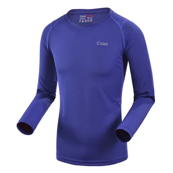 Vyrų Lauko Sporto Quick Dry Kvėpuojantis Anti-Pilling Long Sleeve T Shirt Vyrų Fitneso Veikia Pėsčiųjų apsaugos nuo Saulės Sporto marškinėliai