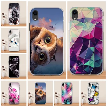 Case for iPhone XS XR Atveju Silikono Coque 