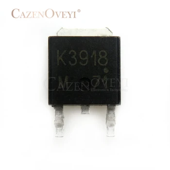 10vnt/daug 2SK3918 SOT252 K3918 SOT MOSFET SMD naujas ir originalus IC Sandėlyje