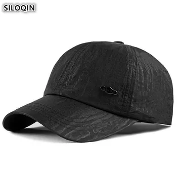 SILOQIN Reguliuojamas Dydis Moterų-Ultra plonas Kvėpuojantis, Beisbolo kepuraitės, vyriški Paprasta Mados Prekės ženklo Skrybėlę Sporto Bžūp Vasaros Žvejybos Bžūp