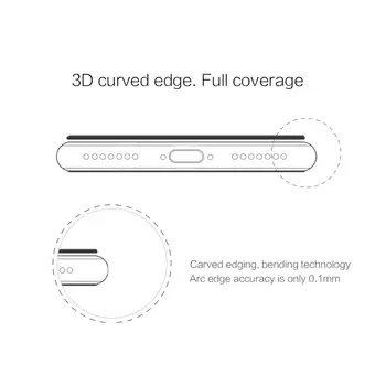 Nillkin iPhone XS MAX Stiklo CP+ 3D Max Visiškai Padengti Grūdinto Stiklo Saugos Apsaugos Screen Protector, iPhone XS MAX STIKLO