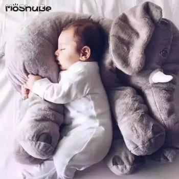 Vaikams kūdikių berniukai&mergaites Mielas animacinių filmų Pliušinis dramblys miega Pagalvė minkšta patogi PP medvilnės gera dovana Emuliacija dramblys